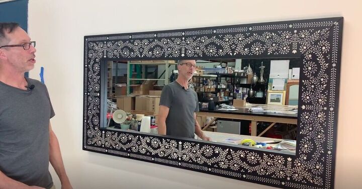 Take a Mirror From Basic to Unique With a Bone Inlay Stencil Technique ...