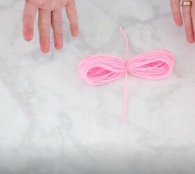 how to make yarn tassels, Make the Tassels