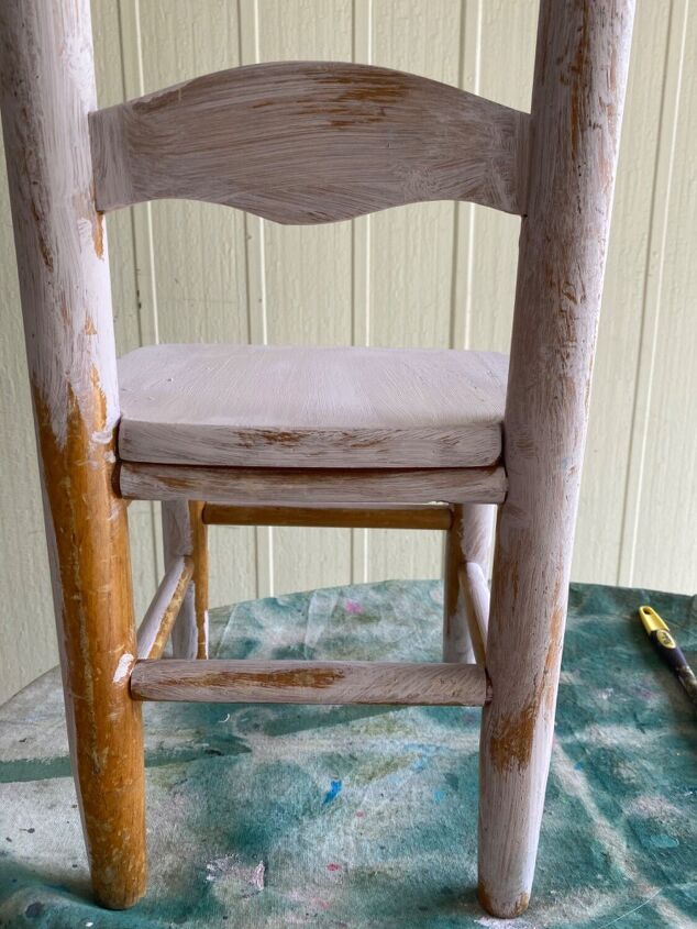 silla antigua para nios
