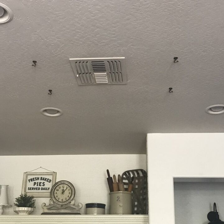 super easy diy ladder pot rack for under 40