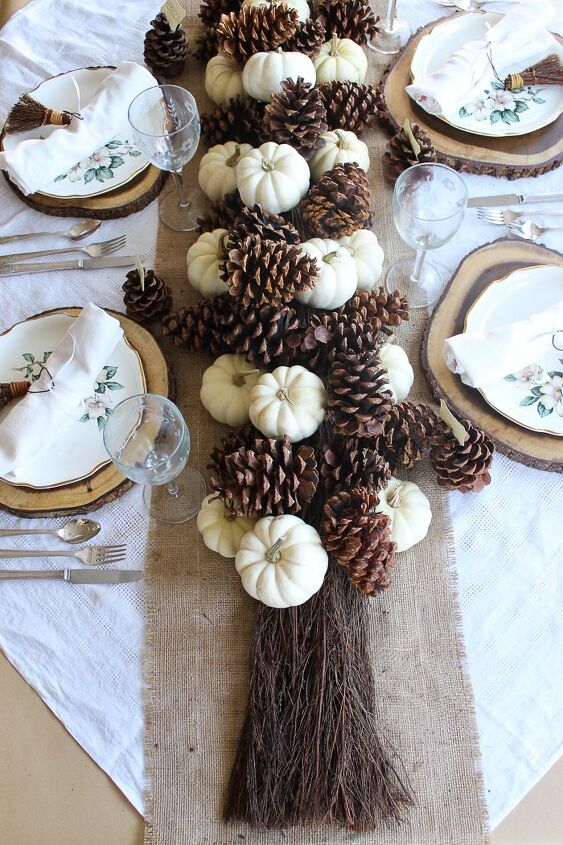 estamos agradecidos por estas hermosas ideas de decoracin de mesas para el da de, Ideas de decoraci n de mesa para Acci n de Gracias y Navidad