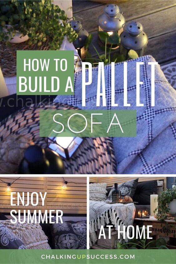 how to create a beautiful boho chic pallet sofa