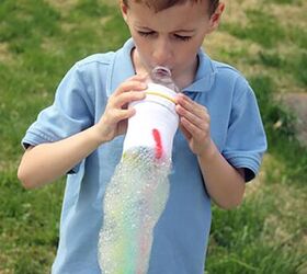 s 9 fun diys that ll keep the kids active during summer vacation, Make snake bubbles