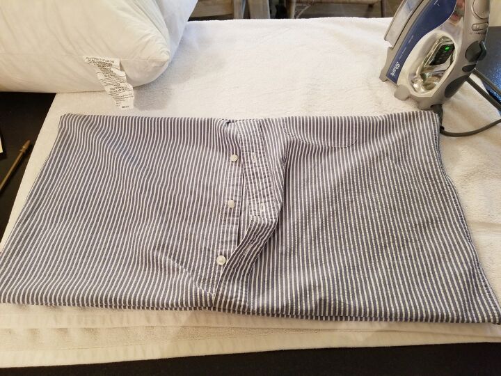 q old shirt turns fun pillow