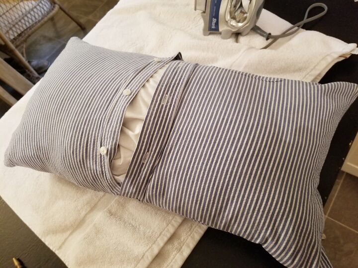 q old shirt turns fun pillow