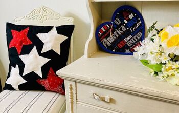 Five Quick and Easy Patriotic Decor Ideas Using Dollar Store Finds.