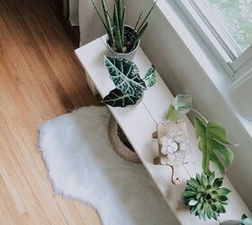 diy plant bench in 1 hour