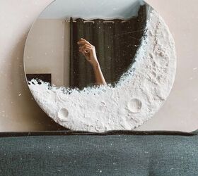 q how do i get cement on a mirror