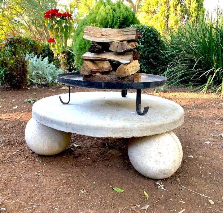 modern fire pit in 15 minutes