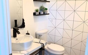 Create a Stunning Statement Wall for Less Than $5.