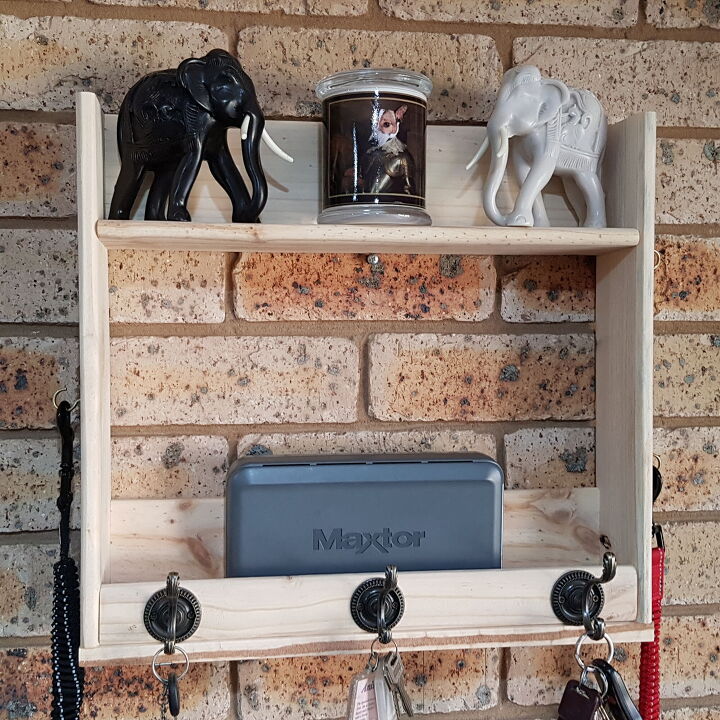 how to build a simple shelf from pallets