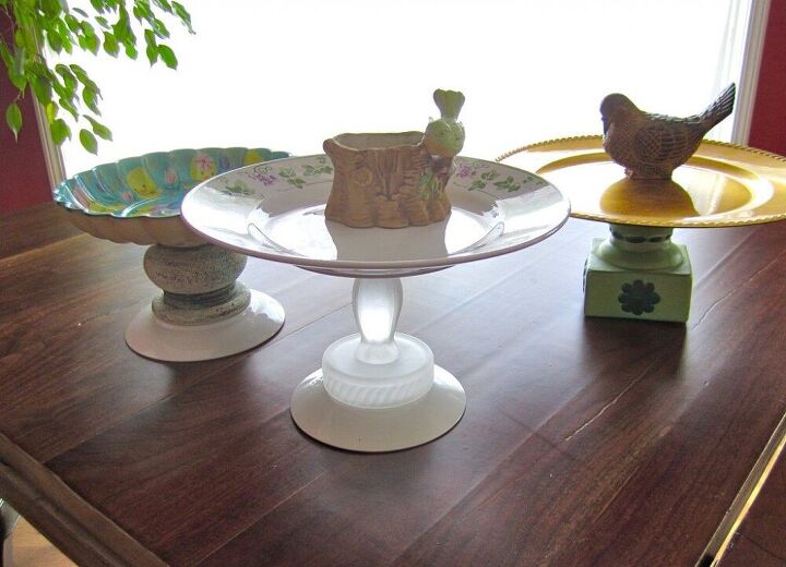 centro de mesa de hormign de imitacin para pjaros accesorio de decoracin