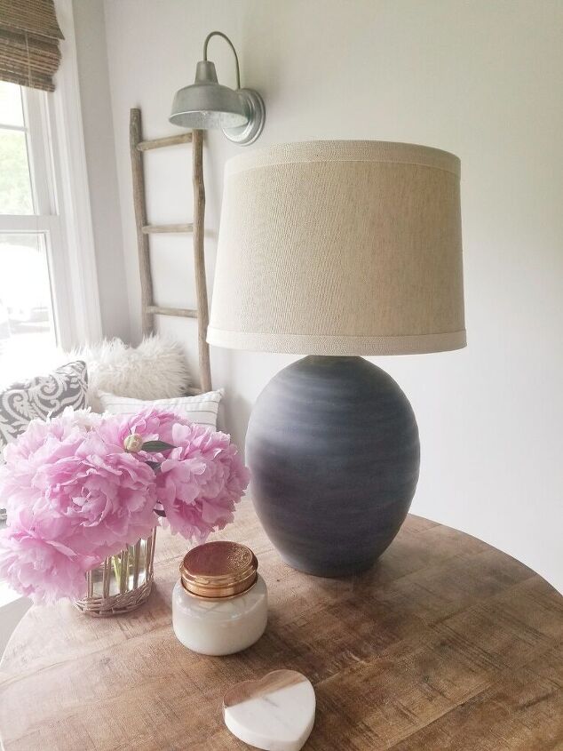 s 12 thrift store transformations that are turning our heads this week, This thrift store lamp upcycle