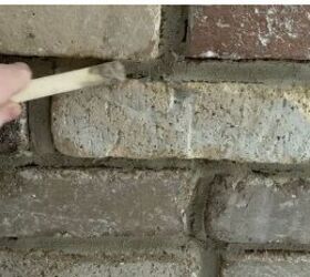 amethyst encrusted brick wall