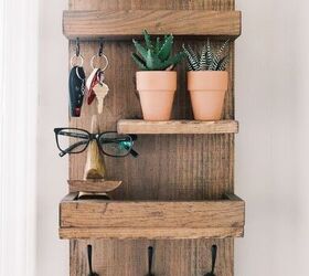 Vertical Entryway Organizer From Scraps Fo Under $10