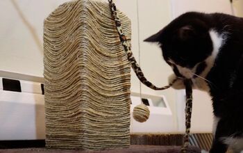 Create a DIY Cat Tree With Upcycled Items