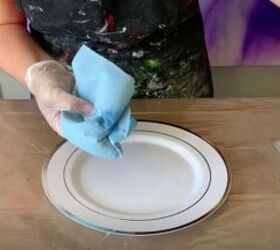 add some beauty to your fence with diy decorative plates, Clean