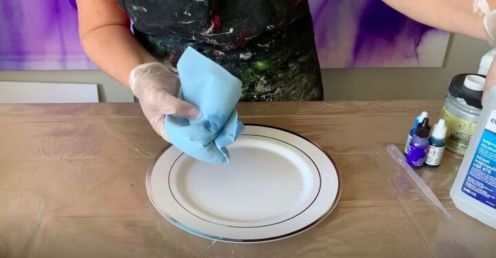 add some beauty to your fence with diy decorative plates, Clean