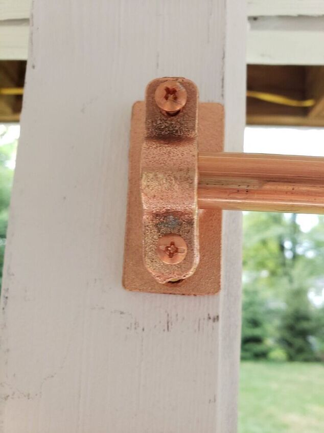 how i turned drop cloths into stunning outdoor curtains