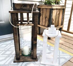 10 beautiful things you can make using scrap pieces of wood, Porch Lanterns