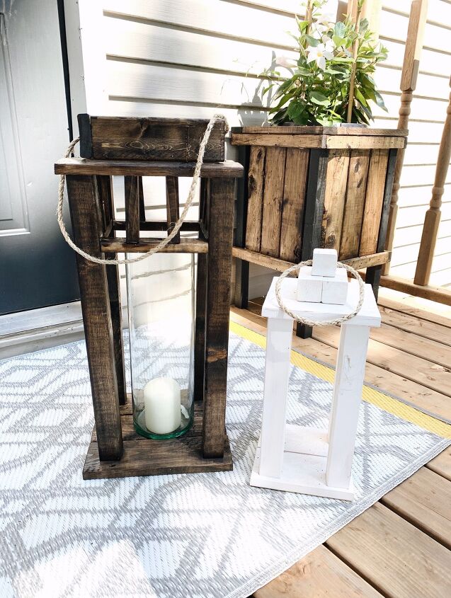 10 beautiful things you can make using scrap pieces of wood, Porch Lanterns