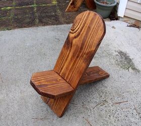 10 beautiful things you can make using scrap pieces of wood, A Campfire Chair