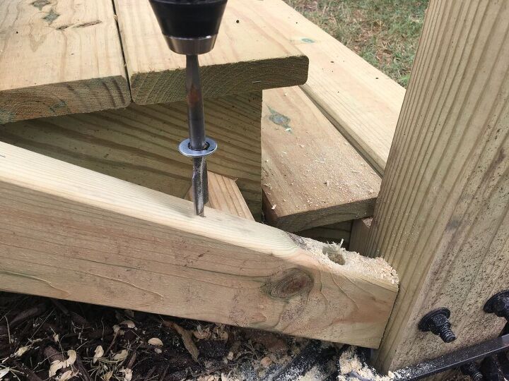 updating my deck part one hand railings for my new stairs
