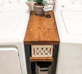 10 surprising storage solutions that will declutter your life, Narrow Storage Table for Laundry Room