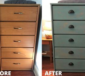 Furniture Makeover, Spray Painting My Dressers