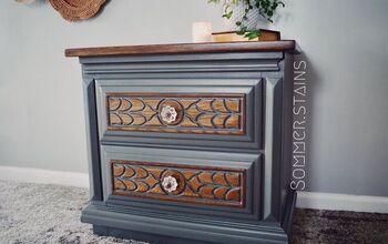 Free Side Table Turned Cute!