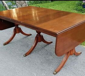 how to restain a duncan phyfe table