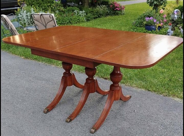 Painted Duncan Phyfe Table