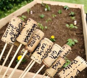 cork garden markers