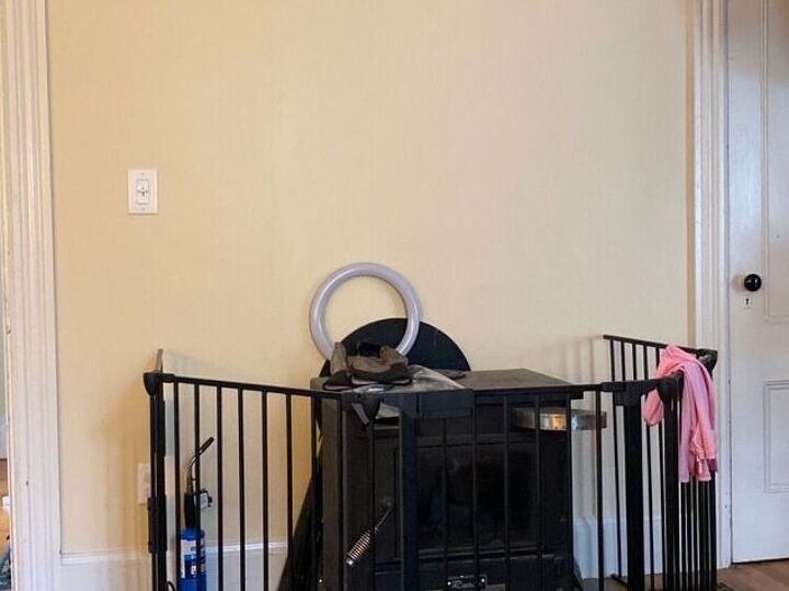 q tv over wood stove
