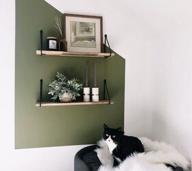 s 11 charming ideas that ll make your home feel super cozy, Cozy Colorblock Corner