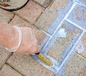 how to finally kill weeds on your brick patio for good