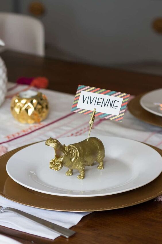how to make a cute diy toy photo or place card holder