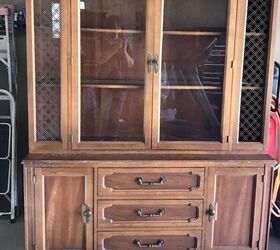 china cabinet makeover
