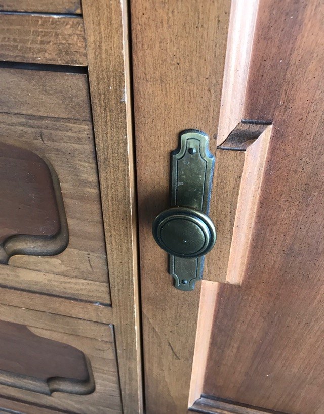 china cabinet makeover