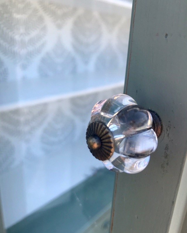 china cabinet makeover