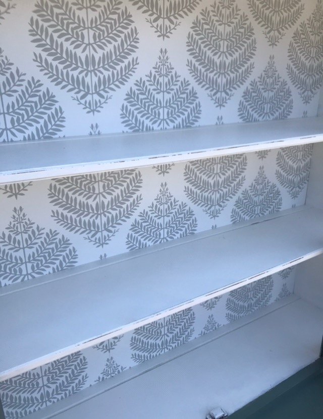 china cabinet makeover