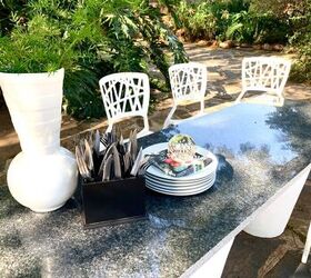 quick garden dining table