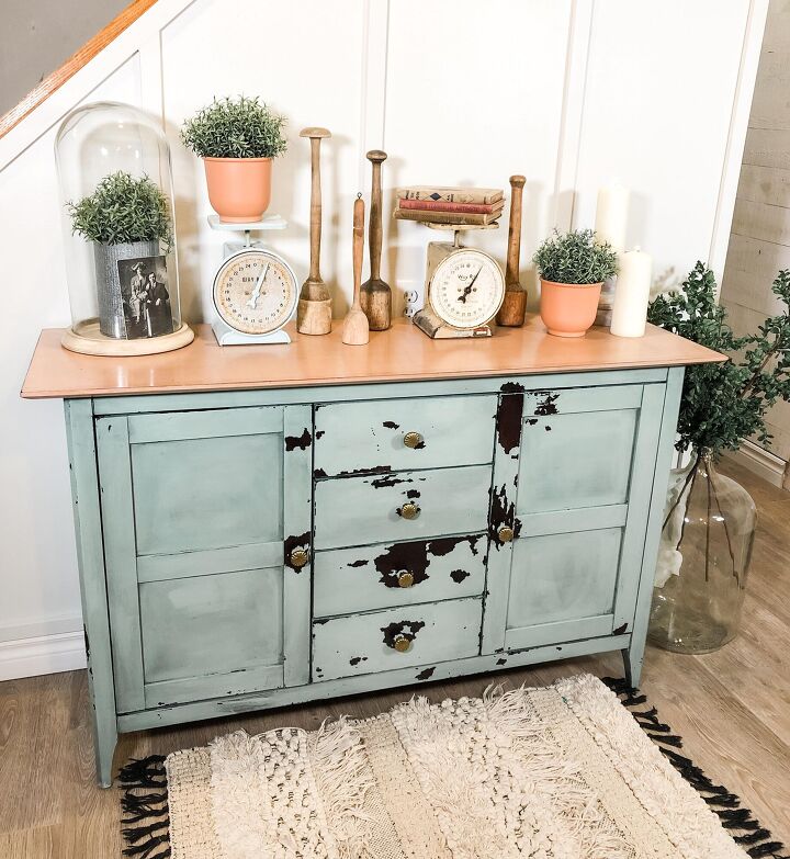 s give your old furniture a stylish upgrade with these 10 ideas, Use milk paint to get this rustic look