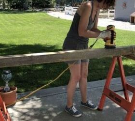how to make a cinder block bench