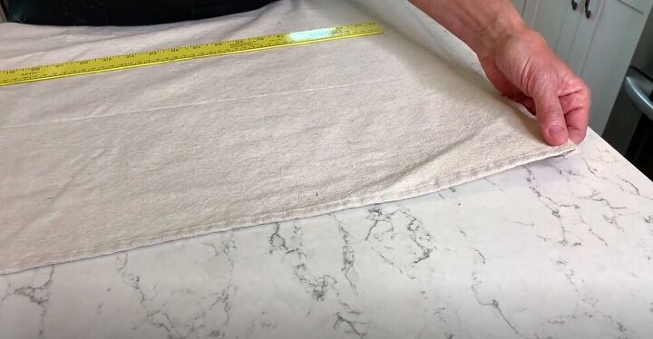 stamp your way to a beautiful drop cloth rug, Tools and Materials
