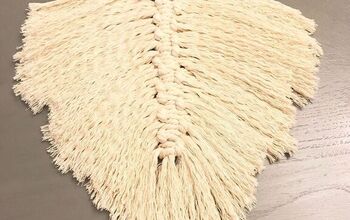DIY Macrame Palm Leaf