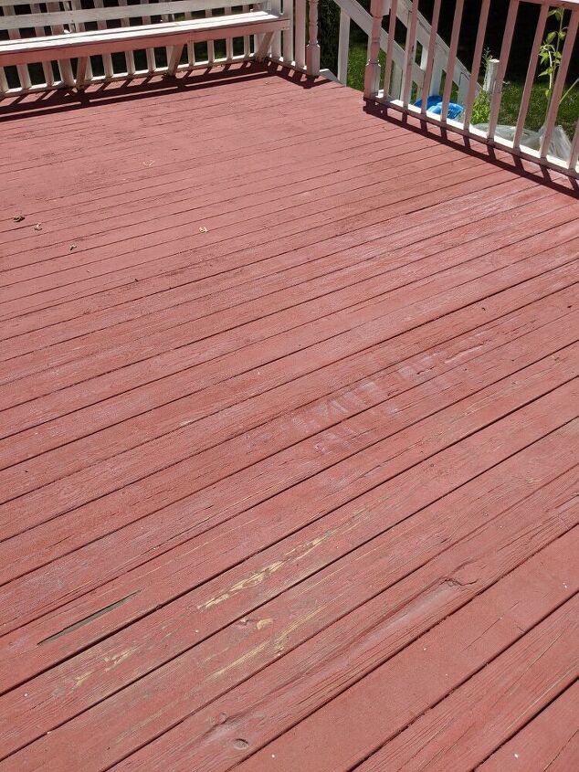 how to strip behr deck redo paint off deck