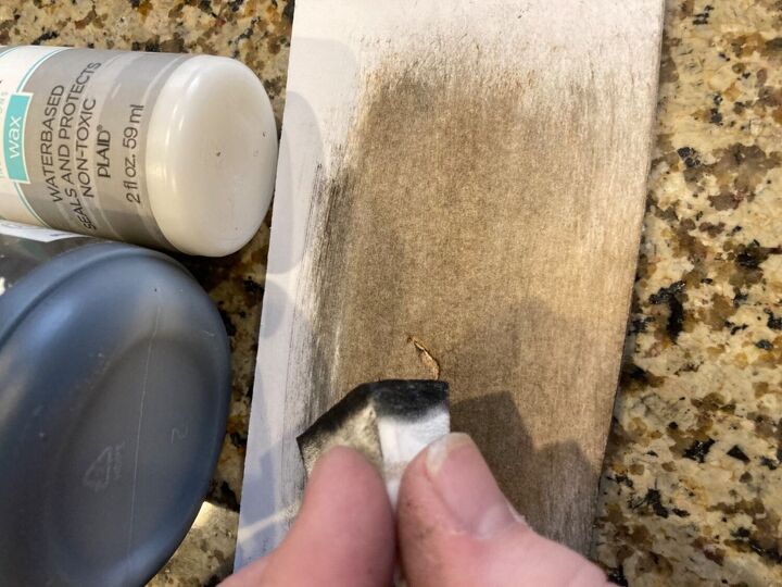 diy faux wooden boards