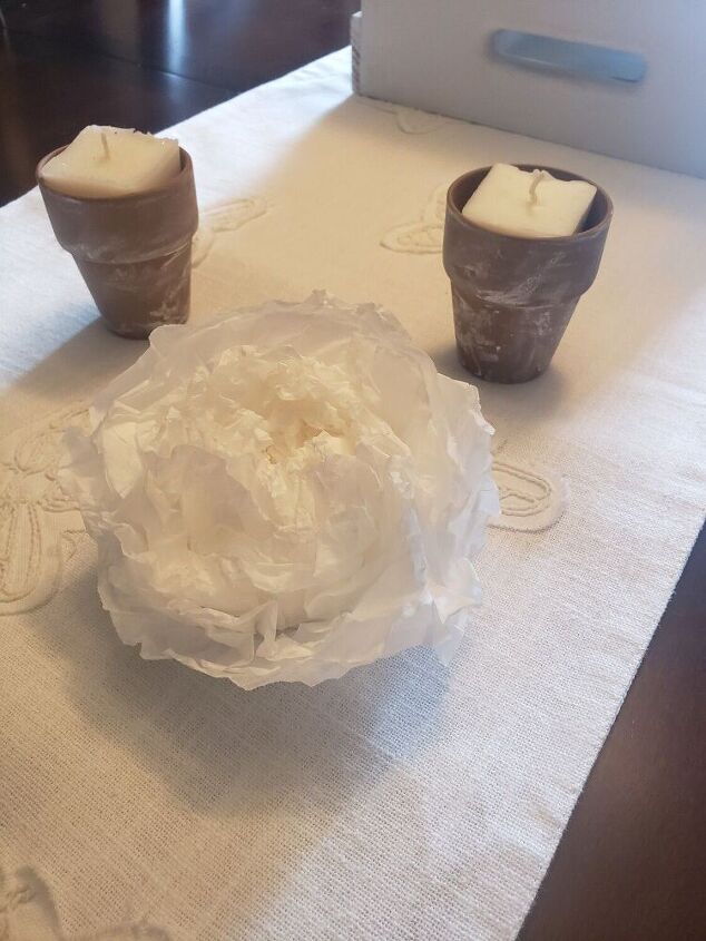 how i made faux peonies out of coffee filters