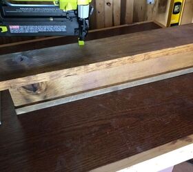 picture ledge shelf out of scrap wood